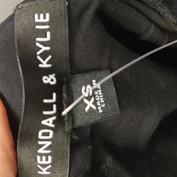Kendall & Kylie Black Lace Romper Jumper  Cutout NEW - Picture 6 of 7